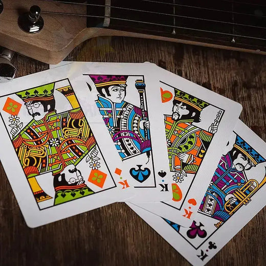 The Beatles Special Edition Playing Cards - Black Edition by Difatta