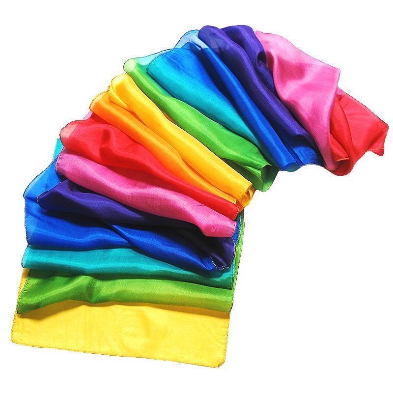 Bunte Zaubertücher aus Seide, Zaubertrick Requisit bei DeinZaubershop.com