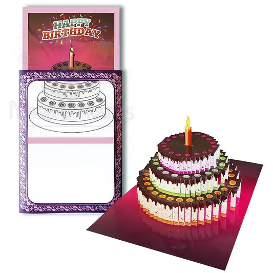 3D Birthday Card Surprise by Difatta