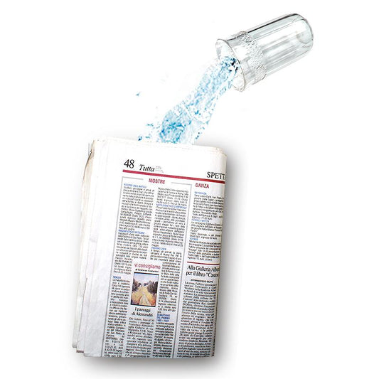 Liquid in the Newspaper