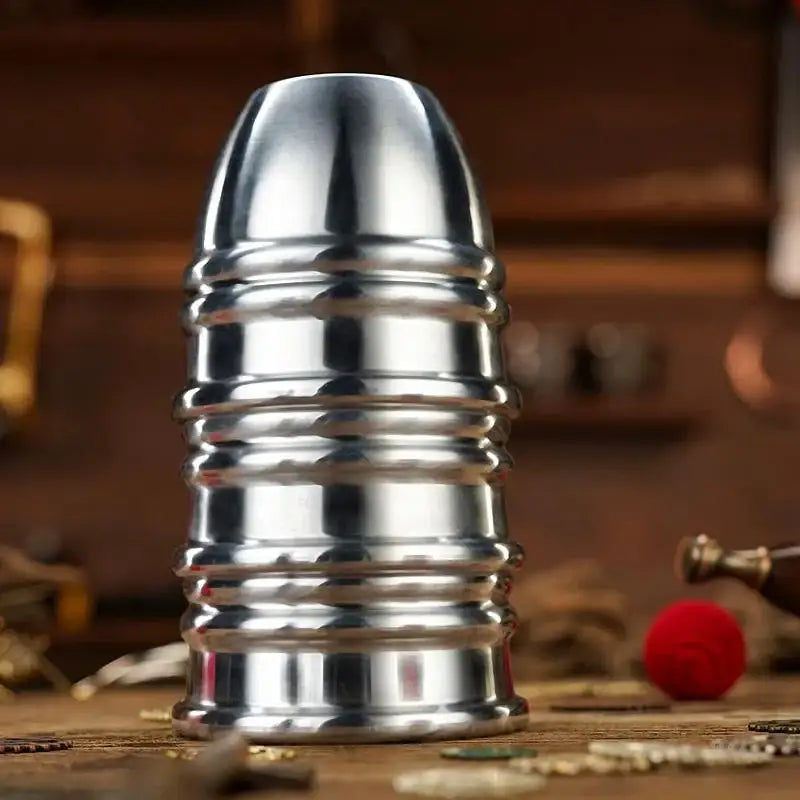 Aluminum Alloy Cups and Balls Set by TCC Magic by Difatta