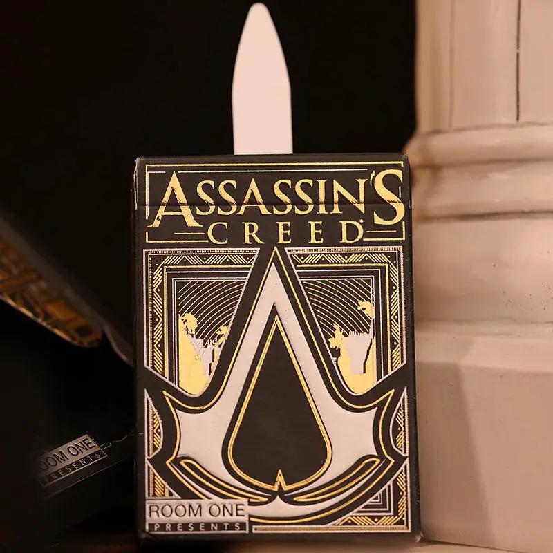 Assassin\'s Creed Legacy V2 Playing Cards - Black Hidden Blade Edition by Difatta