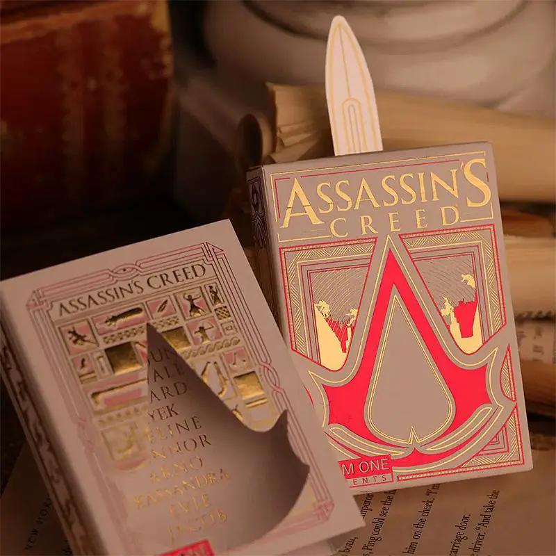 Assassin\'s Creed Legacy Playing Cards - White Hidden Blade Edition by Difatta