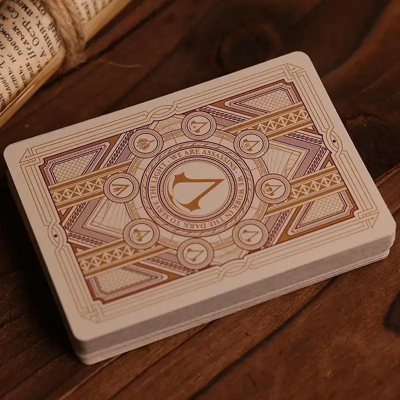 Assassin\'s Creed Legacy Playing Cards - White Hidden Blade Edition by Difatta
