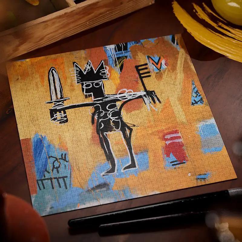 Basquiat Jigsaw Puzzle by Difatta