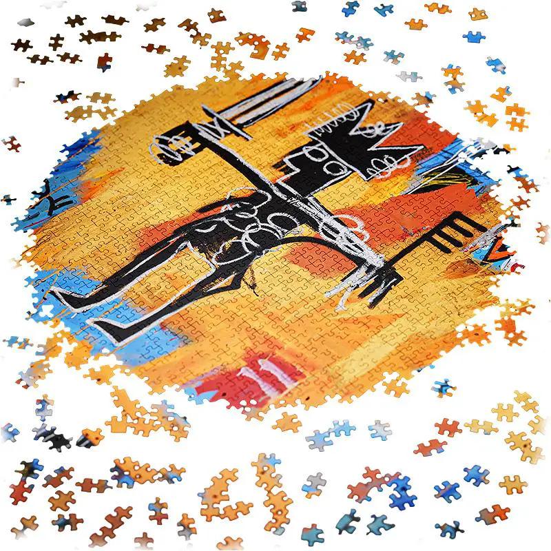 Basquiat Jigsaw Puzzle by Difatta