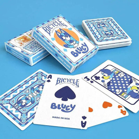 Bicycle - Bluey Playing Cards by Difatta
