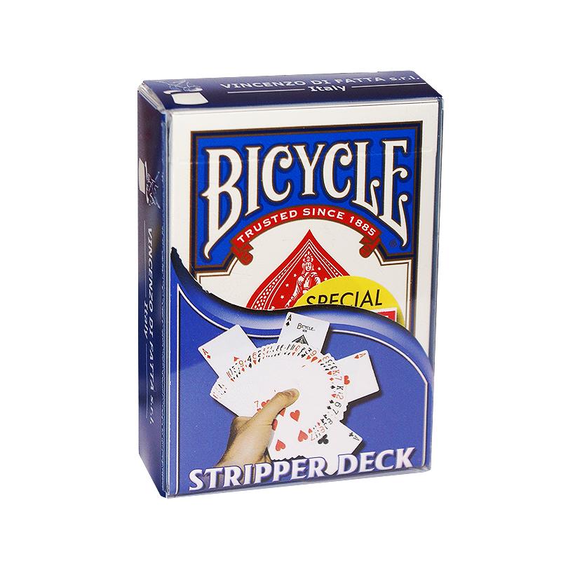 Fiets - Stripper deck - Blauwe achterkant