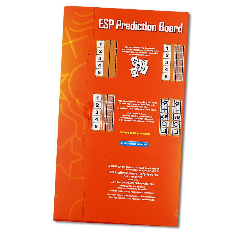 ESP Prediction Board - Bicycle cards