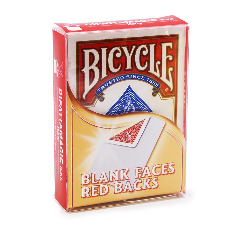 Bicycle - Blank faces/Red backs