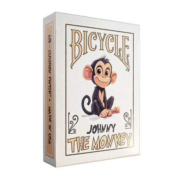 Bicycle Spielkarten mit Affenmotiv, illustriertes Kartenspiel Johnny the Monkey
