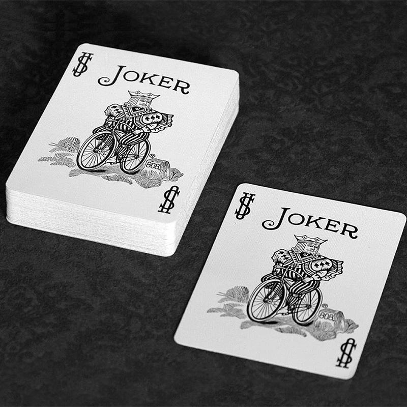 Marked Bicycle Rider Back Playing Cards  2nd ed. - Blue (marked)