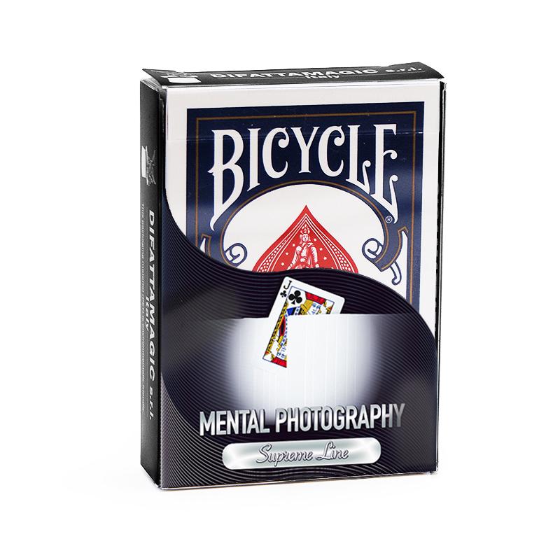 Bicycle - Mental Photography deck Supreme Line- Blue Back
