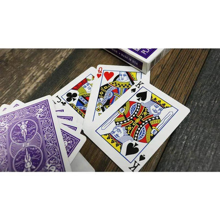 Bicycle Purple Playing Cards by US Playing Card Co by Difatta