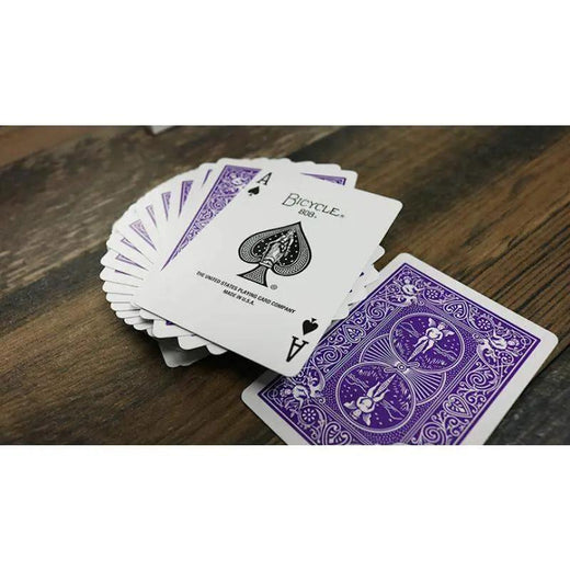 Bicycle Purple Playing Cards by US Playing Card Co by Difatta