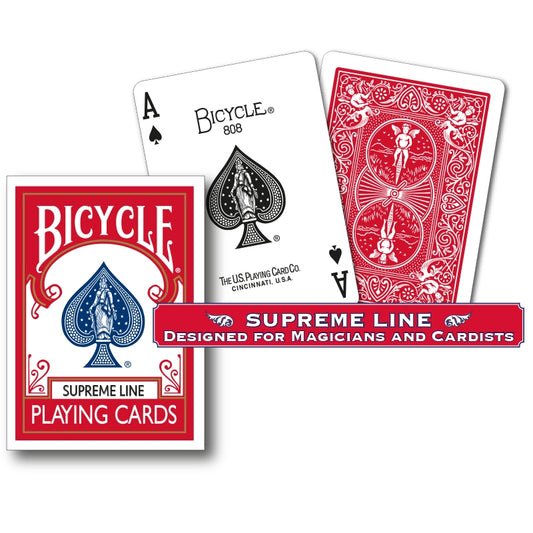 Bicycle - Supreme Line - Red back