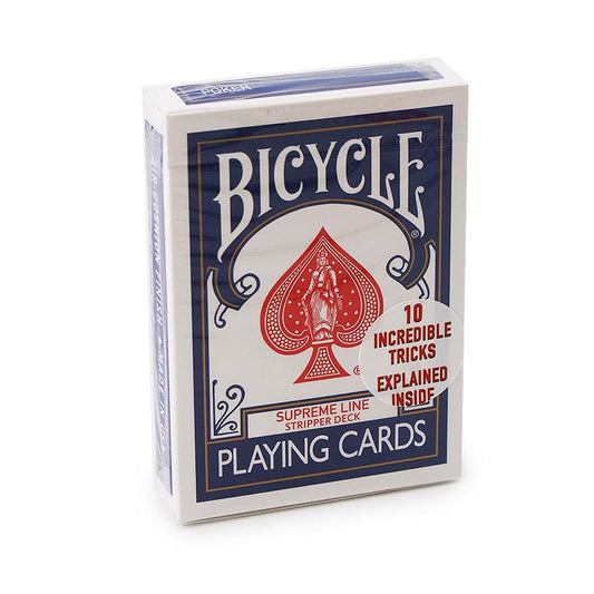 Bicycle - Supreme Line - Stripper Deck - Blue back