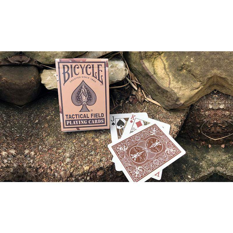 Bicycle Tactical Field Spielkarten Outdoor, Kartenspiel für Zaubertricks auf Steinen