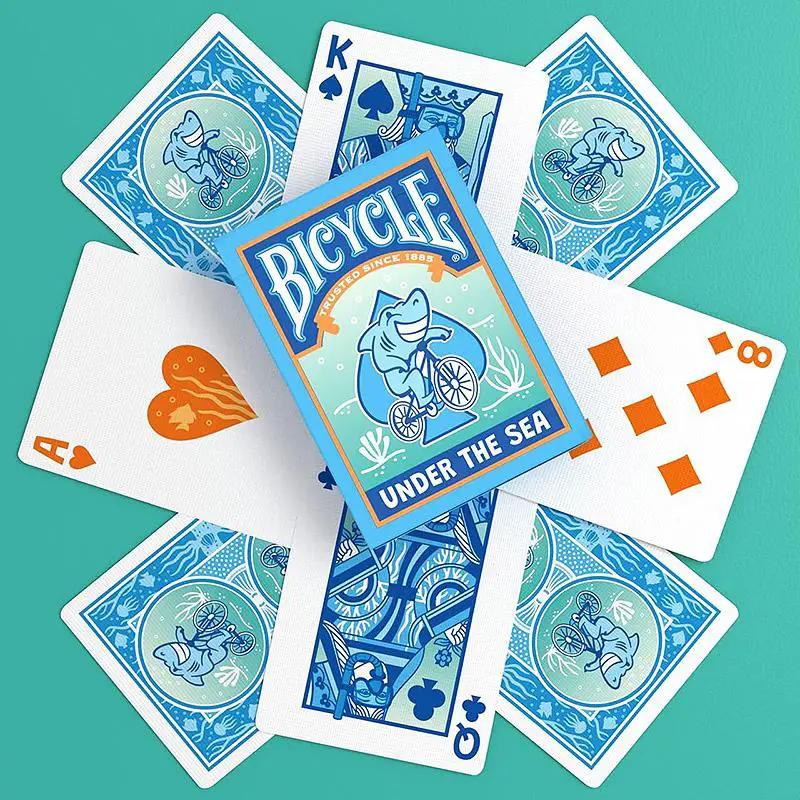 Bicycle - Under the Sea Playing Cards by Difatta