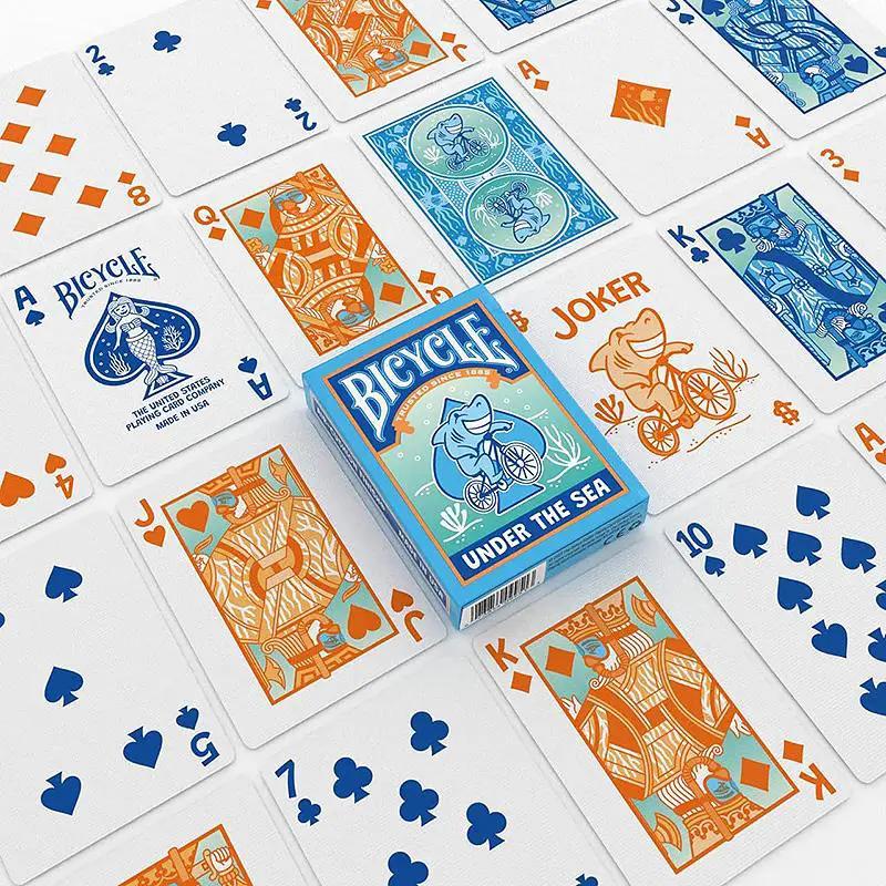 Bicycle - Under the Sea Playing Cards by Difatta