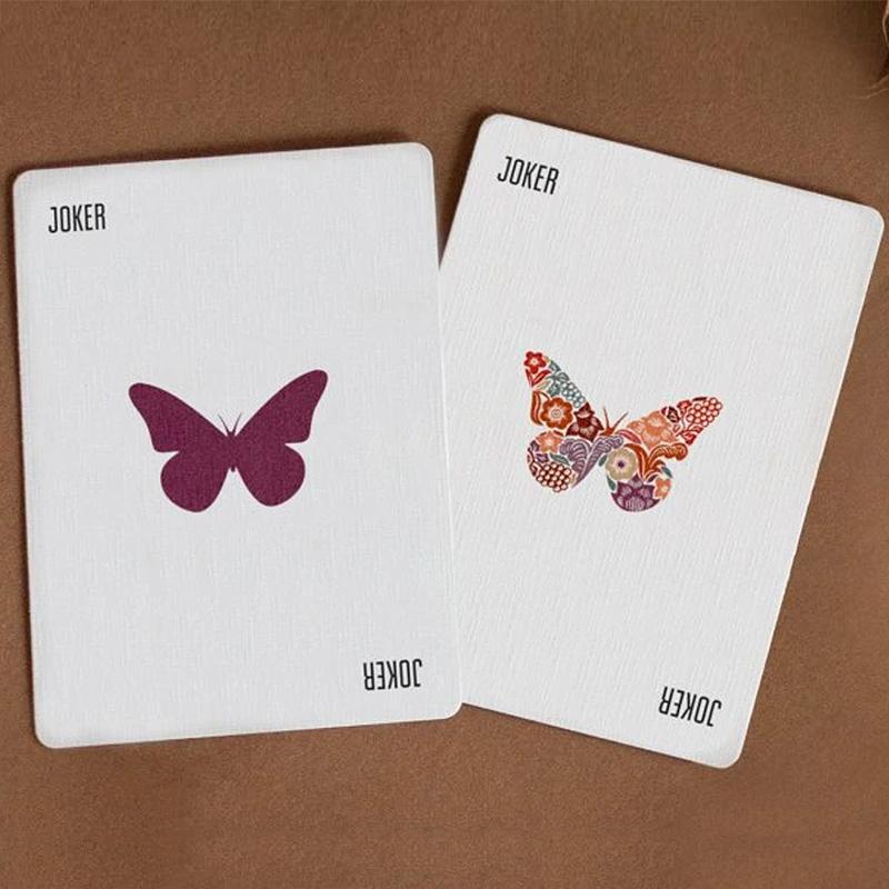 Butterfly Seasons Playing Cards - Autumn  (marked)