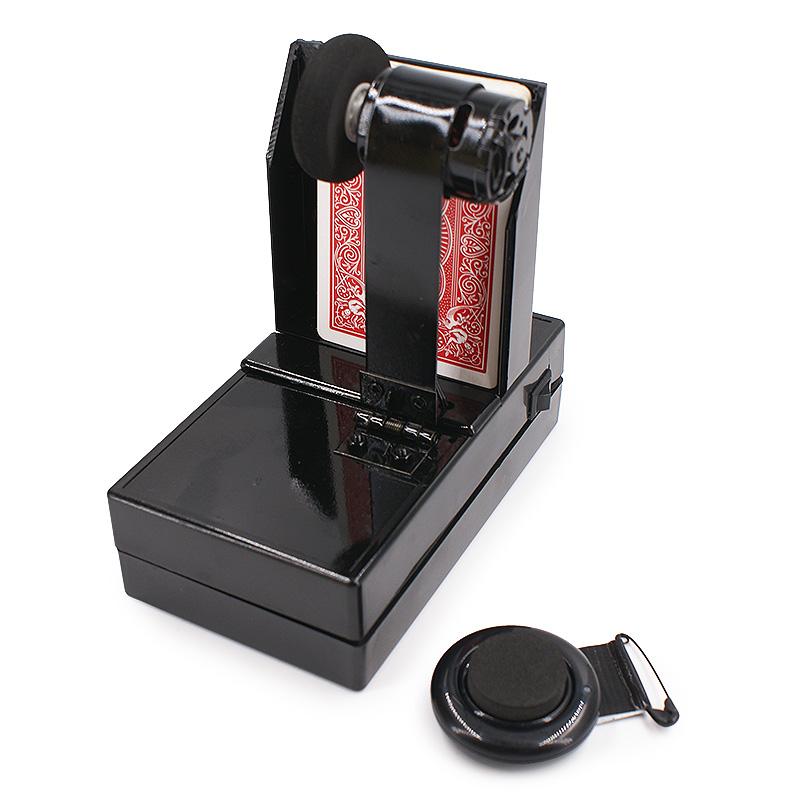 Card fountain with remote control