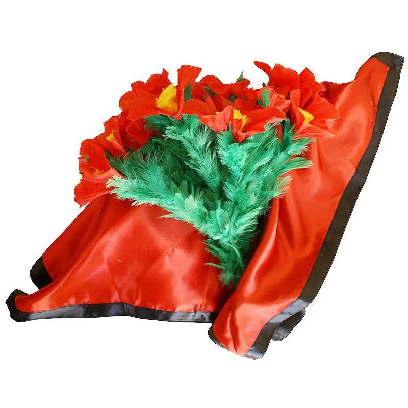 Color Changing Hanky With Flower Production by Difatta