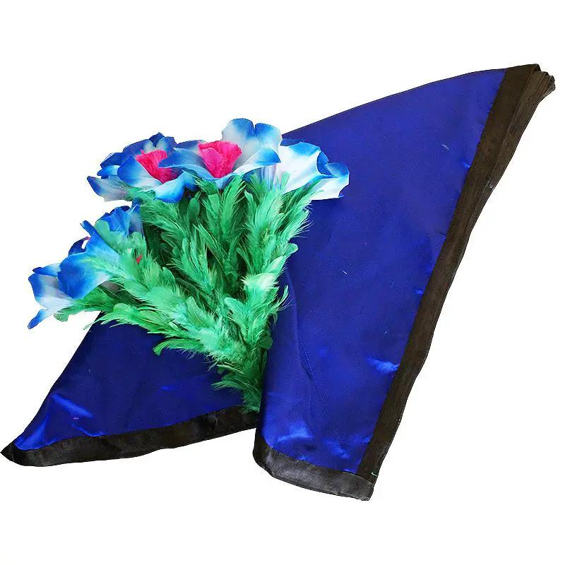 Color Changing Hanky With Flower Production by Difatta