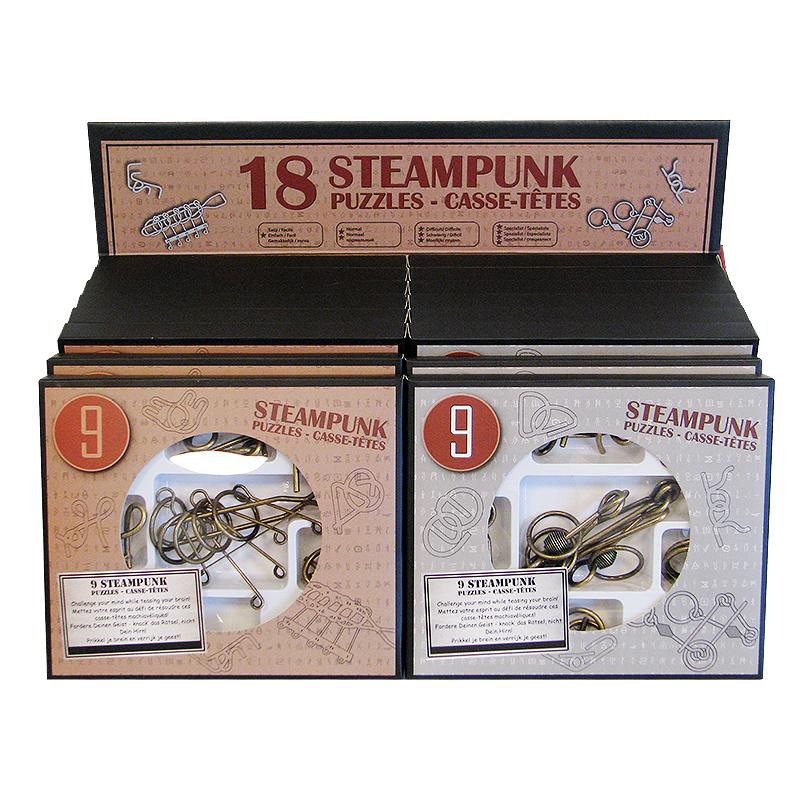 Steampunk Puzzel - Doos met 16 sets