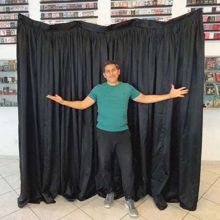 Instant Backdrop - with black cloth by Difatta