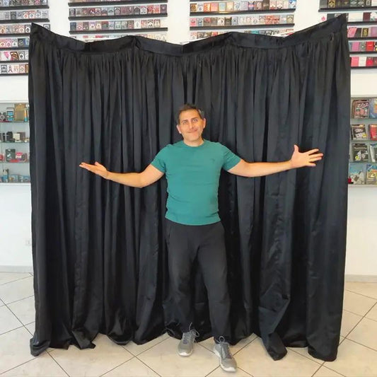 Instant Backdrop - with black cloth by Difatta