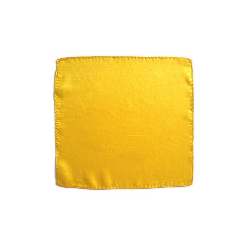 Silk Squares - 45 cm (18 inches) - Yellow
