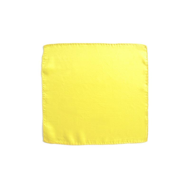 Zijden vierkanten - 45 cm (18 inch) - Citroen