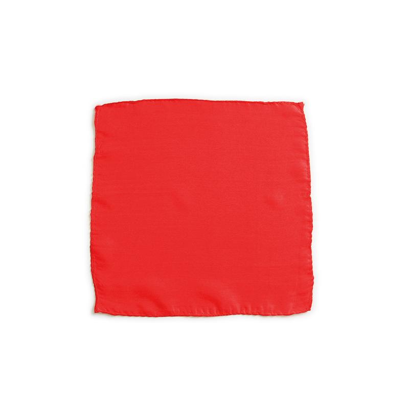 Zijden vierkanten - 45 cm (18 inch) - Rood