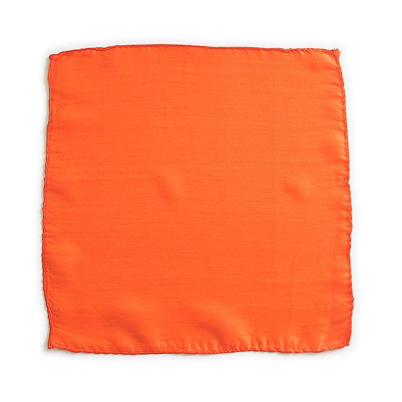 Zijden vierkanten - 60 cm (24 inch) - Oranje