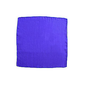 Zijden vierkanten - 60 cm (24 inch) - Blauw