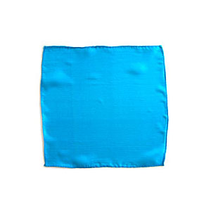 Zijden vierkanten - 60 cm (24 inch) - Turquoise