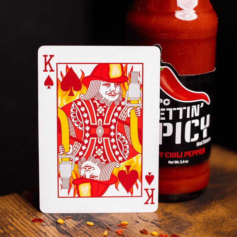 Gettin' Spicy - Chili Pepper Playing Cards
