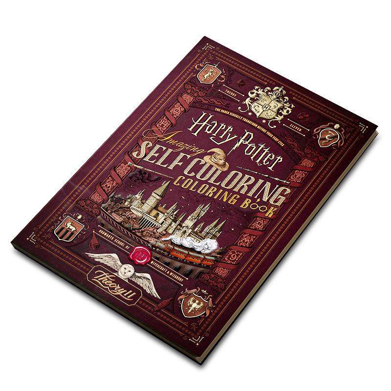 Harry Potter Self-Coloring Book by Theory11 by Difatta