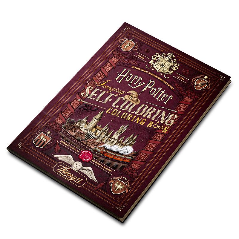 Harry Potter Self-Coloring Book by Theory11