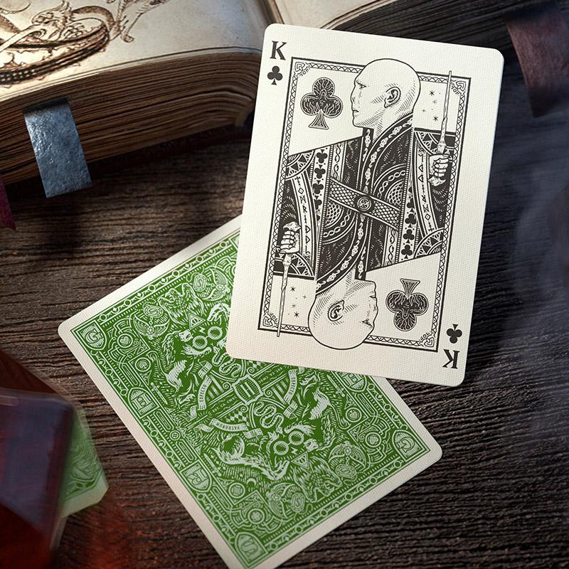 Harry Potter deck - Green (Slytherin)