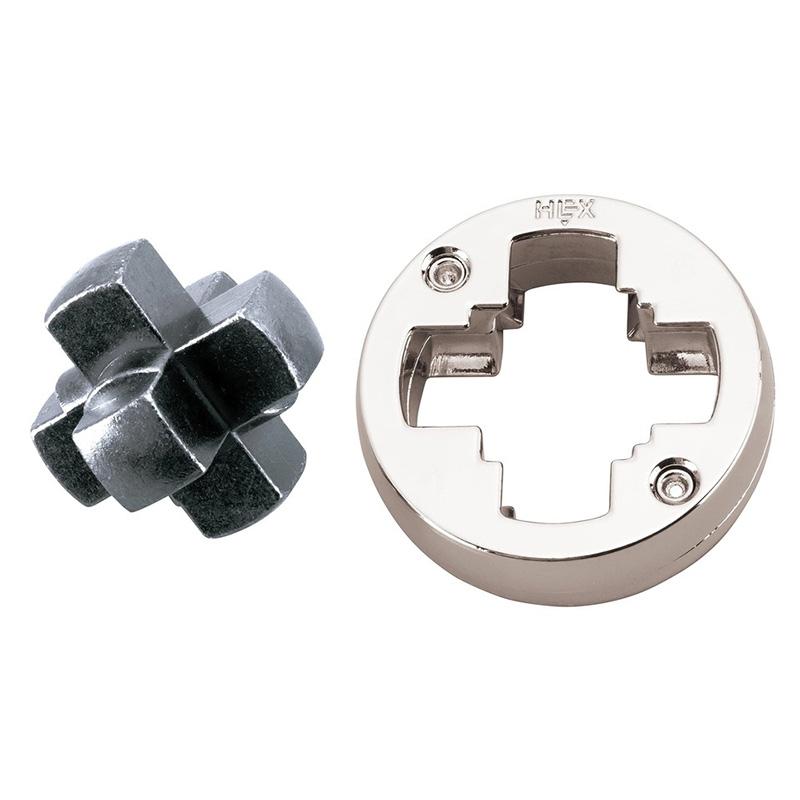 Huzzle Cast Hex - Difficulty level 3