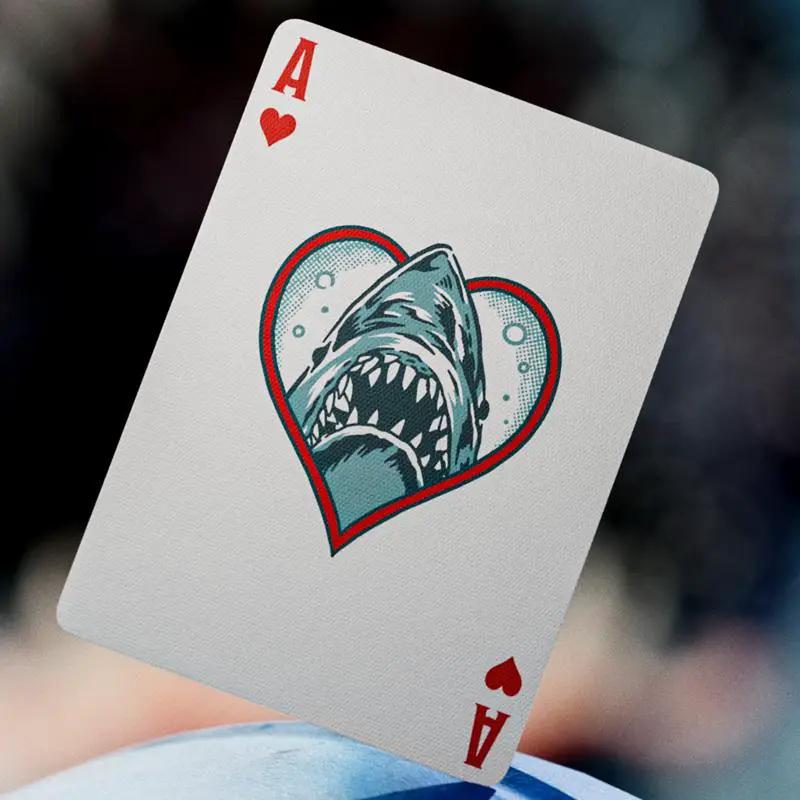 Jaws Playing Cards by Theory 11 by Difatta