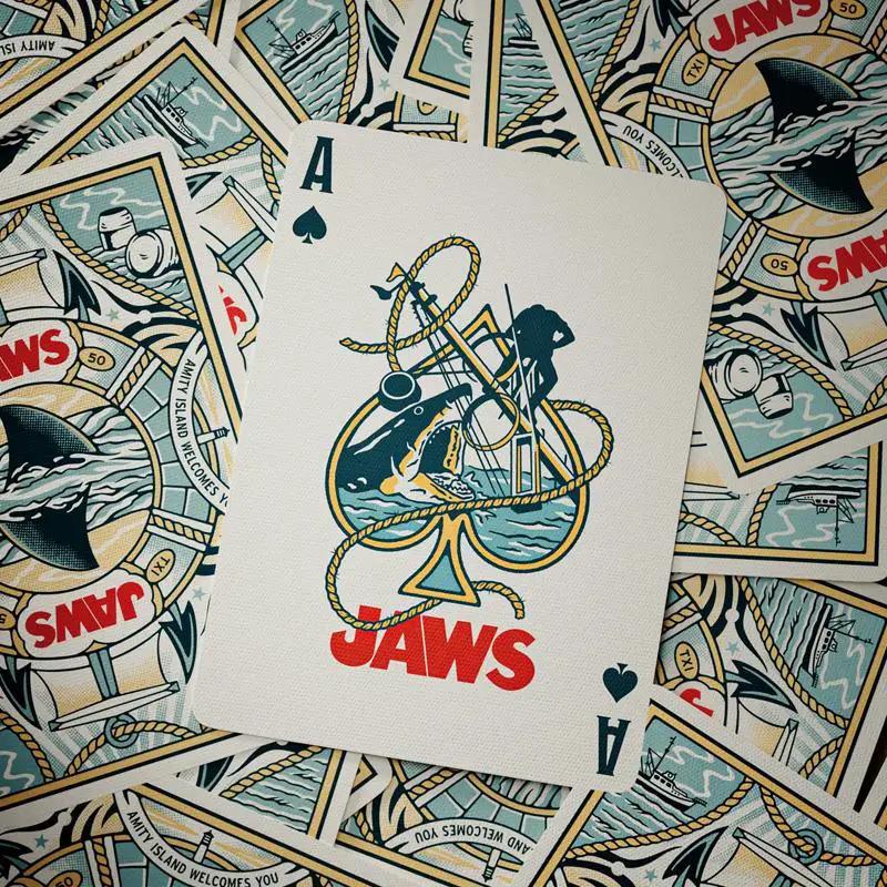 Jaws Playing Cards by Theory 11 by Difatta