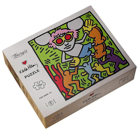 Keith Haring Jigsaw Puzzle by Difatta