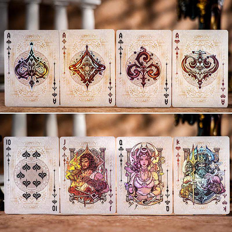 Greek Mythology Luxury Edition Playing Cards by TCC & Keyhole by Difatta