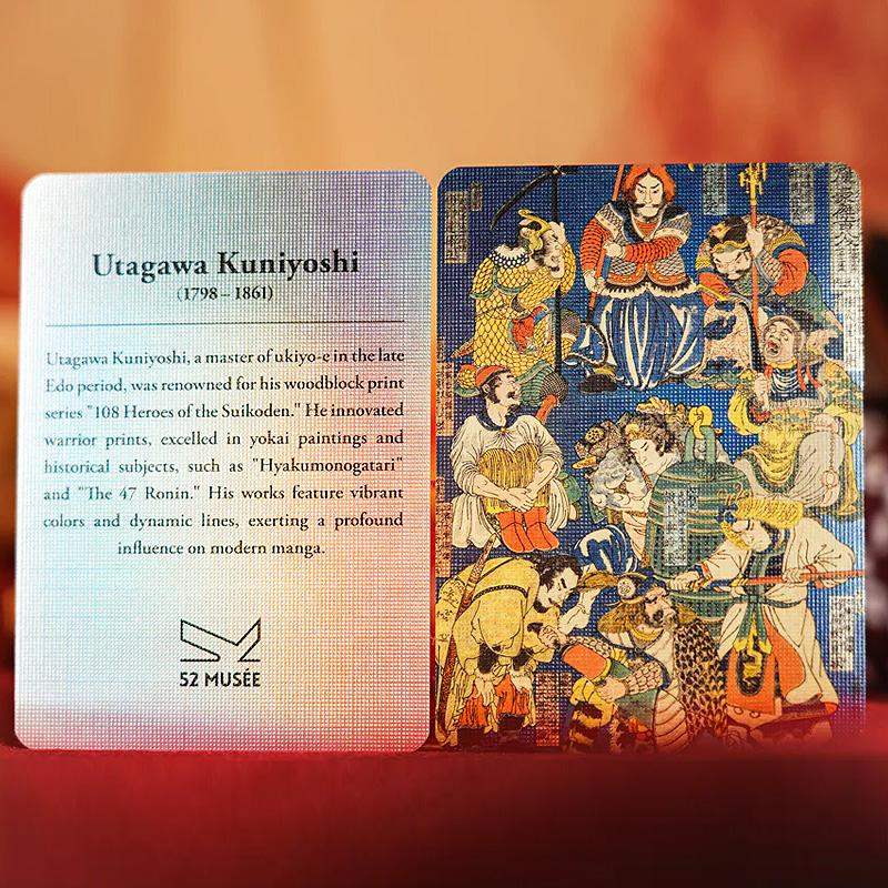 Kuniyoshi Playing Cards by 52 MUSÉE - Special Edition by Difatta