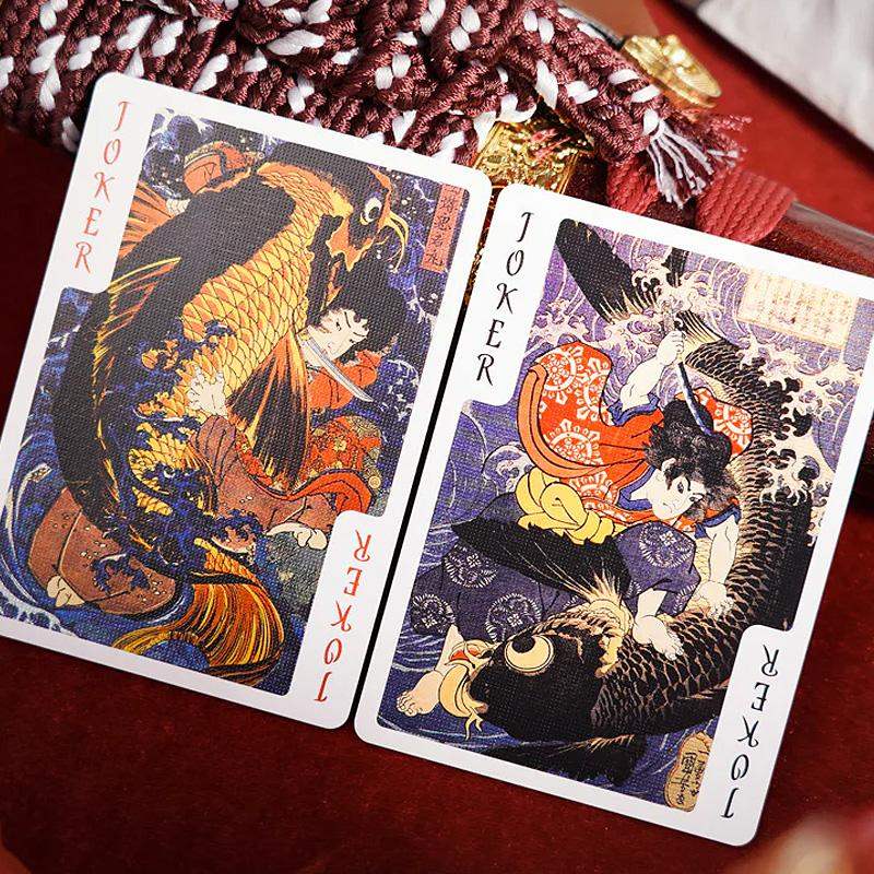 Kuniyoshi Playing Cards by 52 MUSÉE - Standard Edition by Difatta
