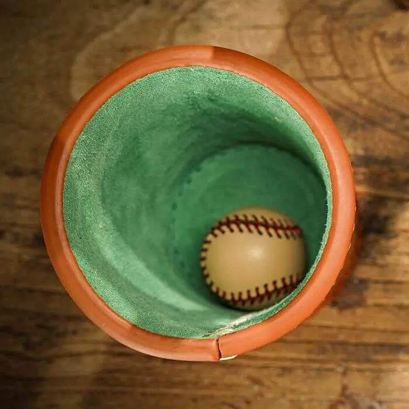 Leather Chop Cup by TCC (Clementine) by Difatta