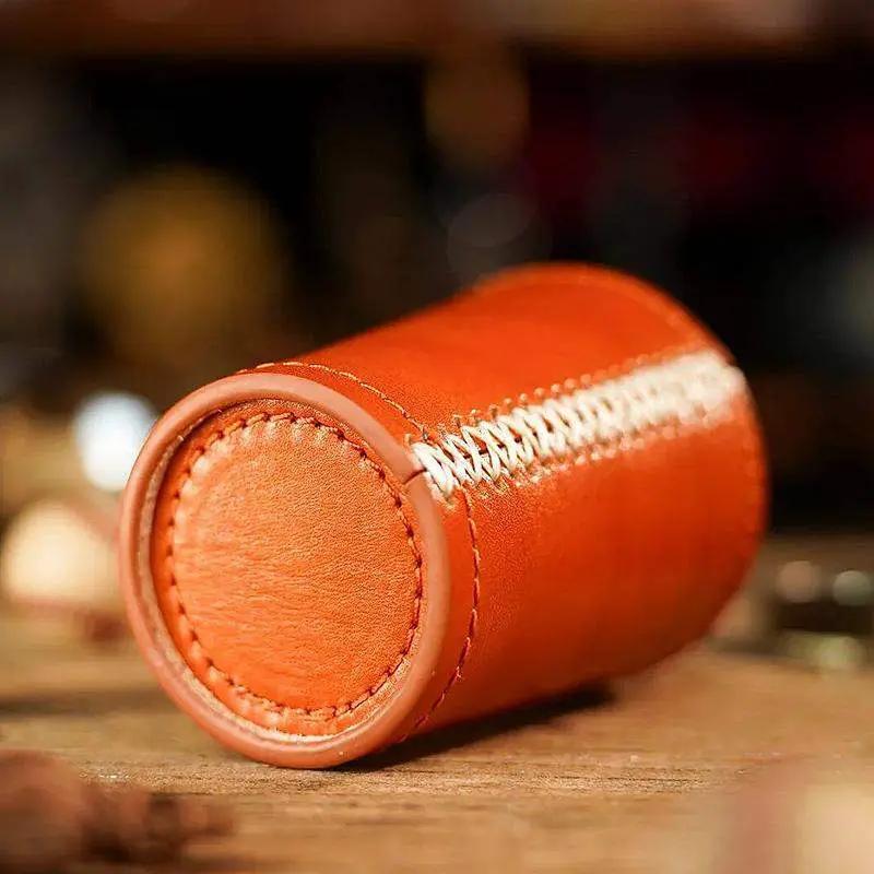 Leather Chop Cup by TCC (Clementine) by Difatta